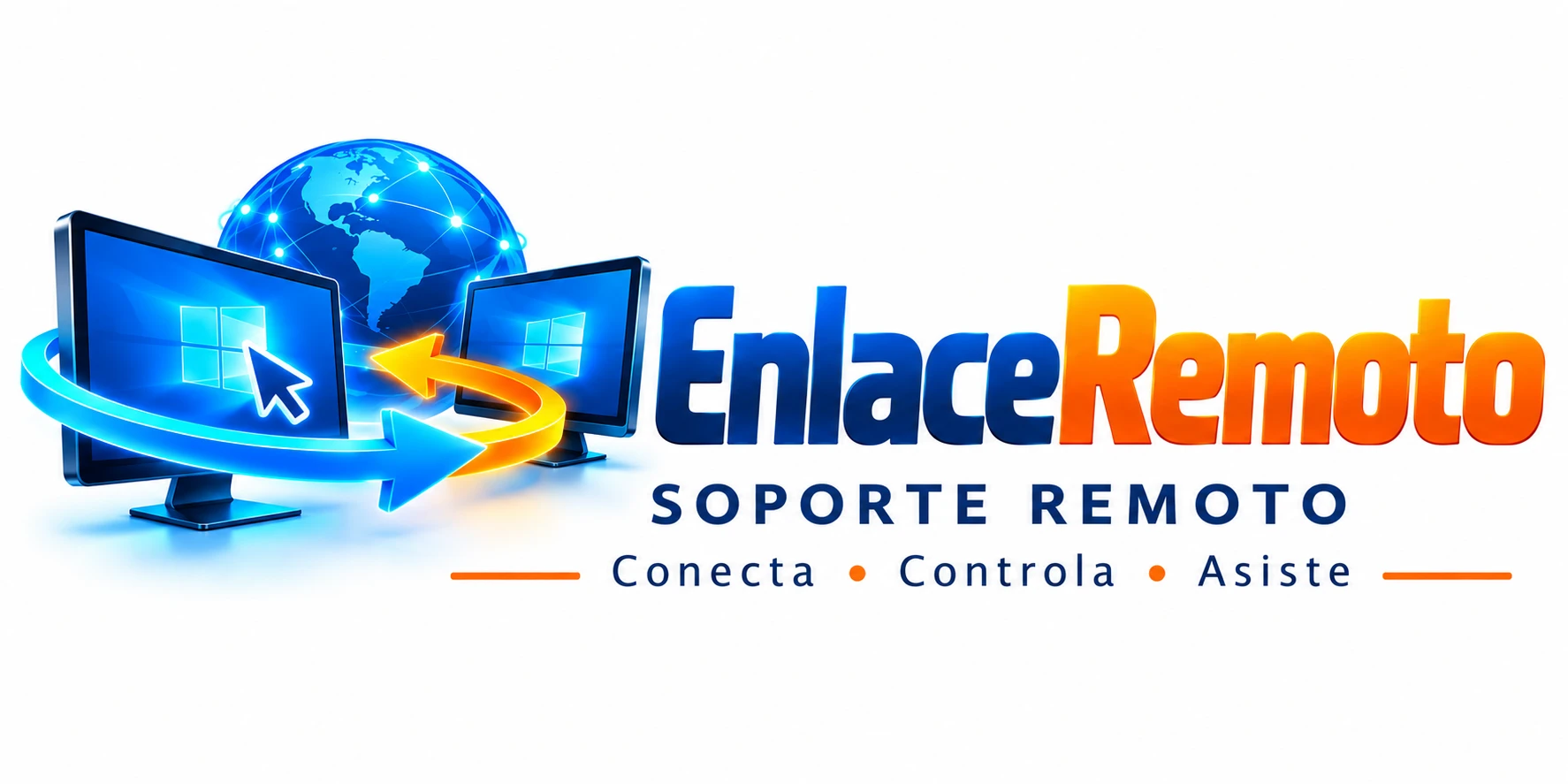 EnlaceRemoto: soporte remoto, conecta, controla, asiste
