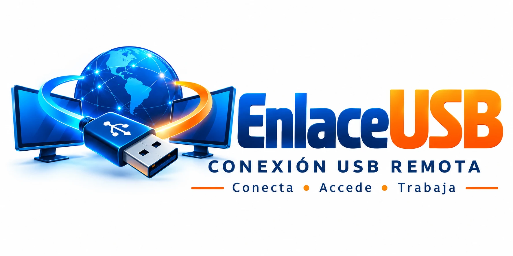 EnlaceUSB: conexión USB remota, conecta, accede, trabaja