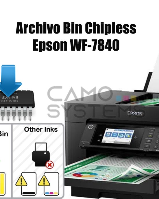 Archivo Bin Chipless Epson WF-7840